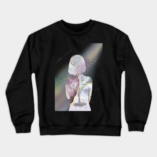 Kintsugi Girl Healing Light Crewneck Sweatshirt